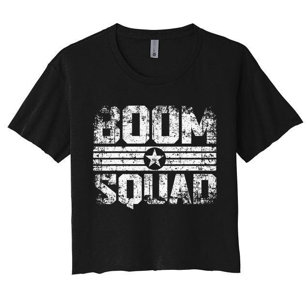 Boom Squad 4th of July Firework Crop Top