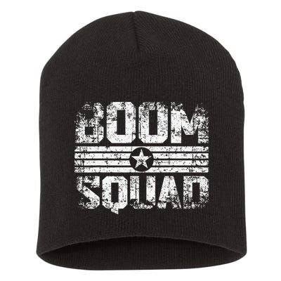 Boom Squad 4th of July Firework Short Acrylic Beanie