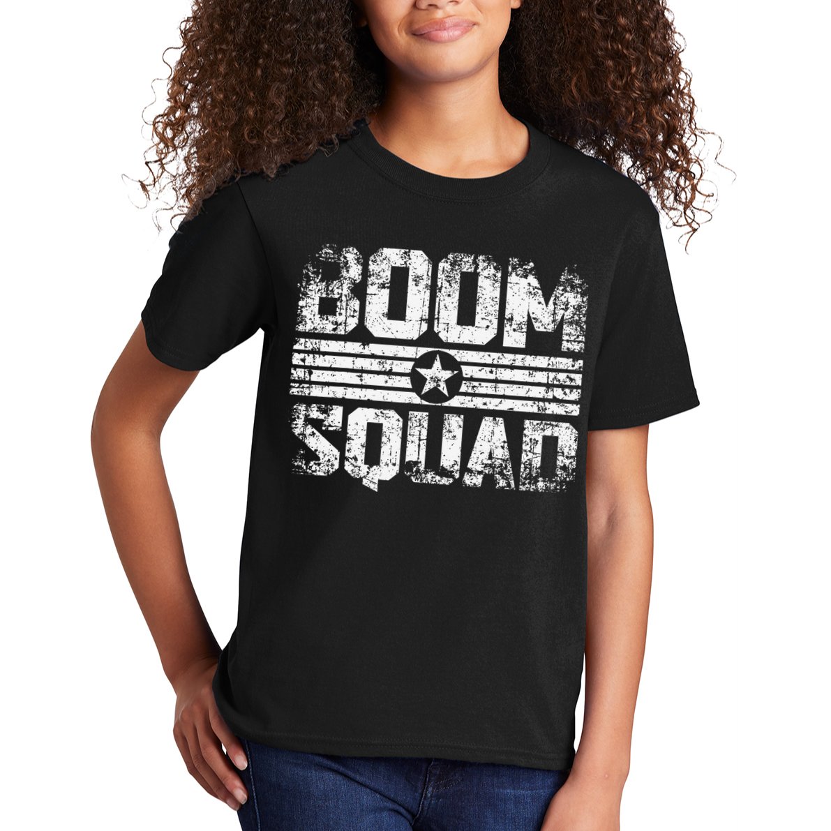 Boom Squad 4th of July Firework Kids T-Shirt