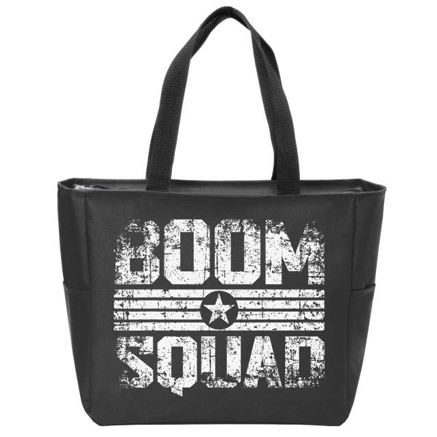 Boom Squad 4th of July Firework Zip Tote Bag