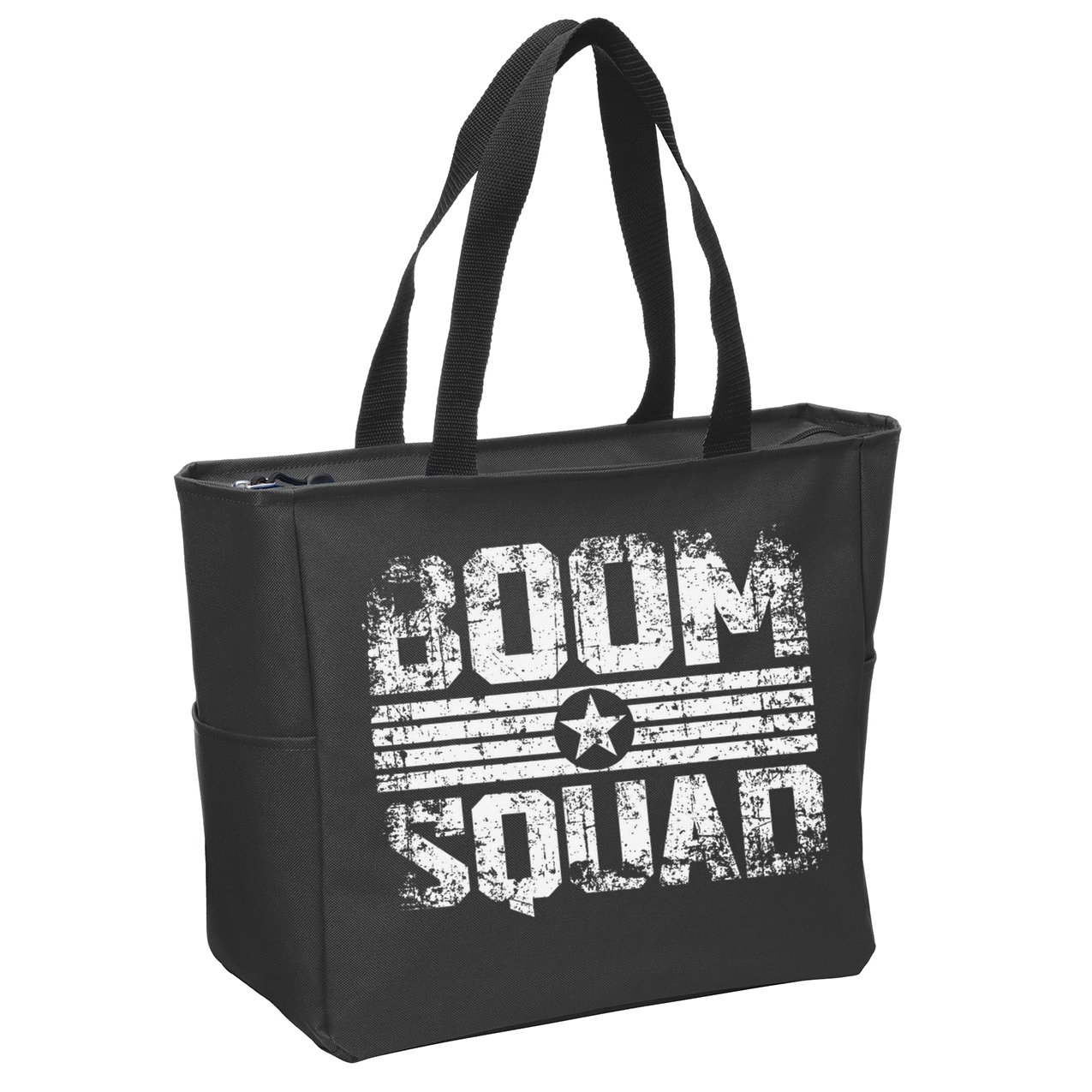 Boom Squad 4th of July Firework Zip Tote Bag