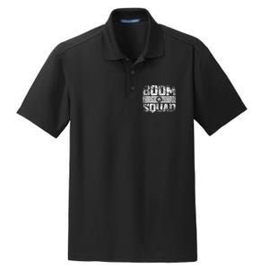 Boom Squad 4th Of July Firework Dry Zone Grid Polo