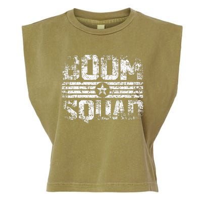 Boom Squad 4th Of July Firework Garment-Dyed Women's Muscle Tee