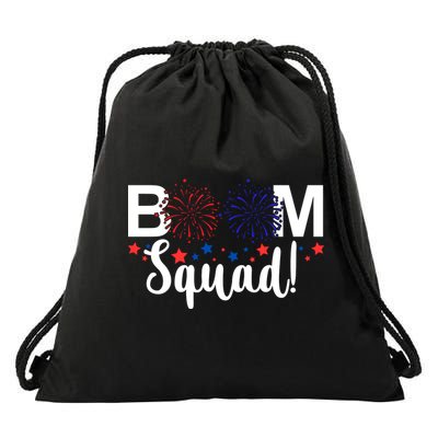 Boom Squad 4th Of July Drawstring Bag