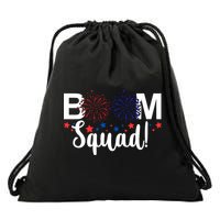 Boom Squad 4th Of July Drawstring Bag