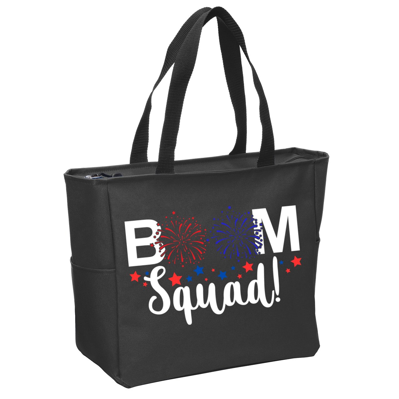 Boom Squad 4th Of July Zip Tote Bag