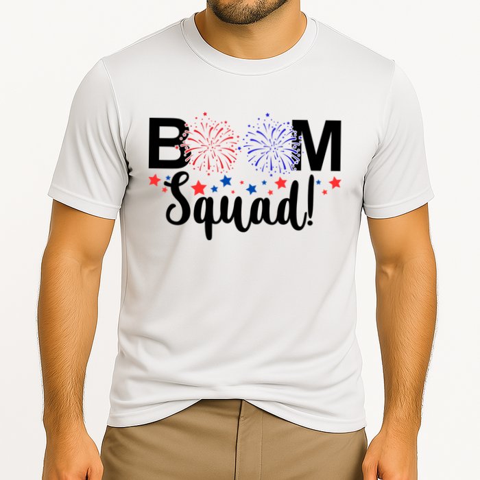 Boom Squad 4th Of July Cooling Performance Crew T-Shirt