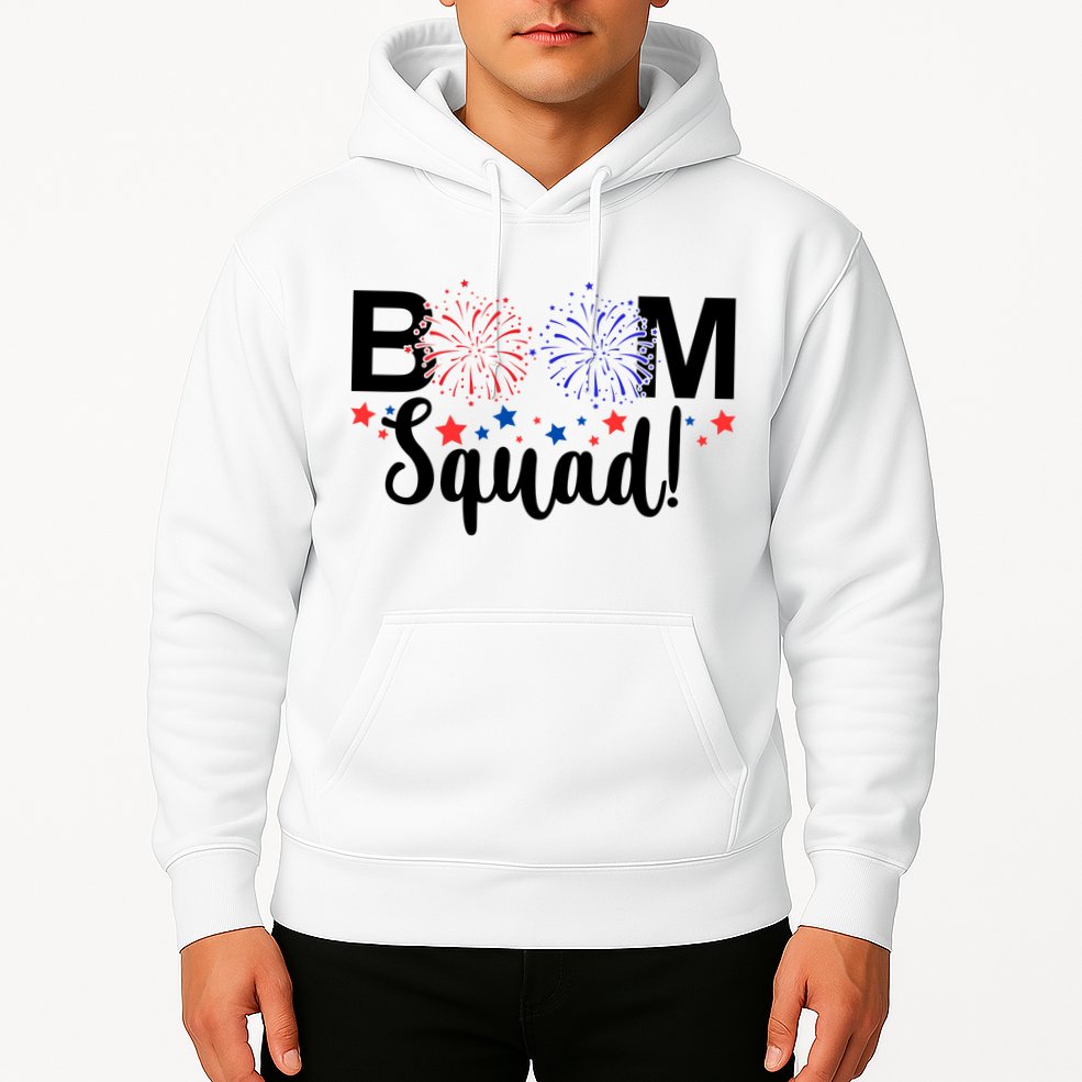 Boom Squad 4th Of July Hoodie