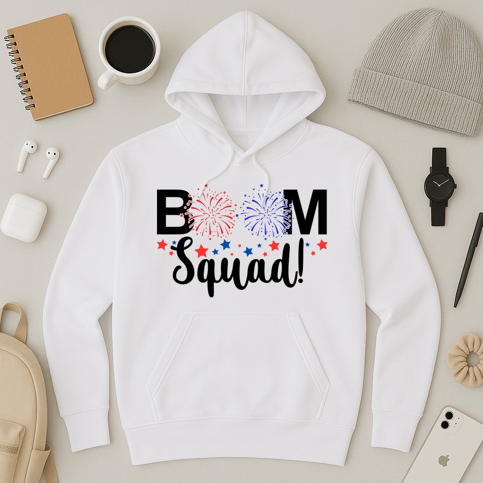 Boom Squad 4th Of July Hoodie
