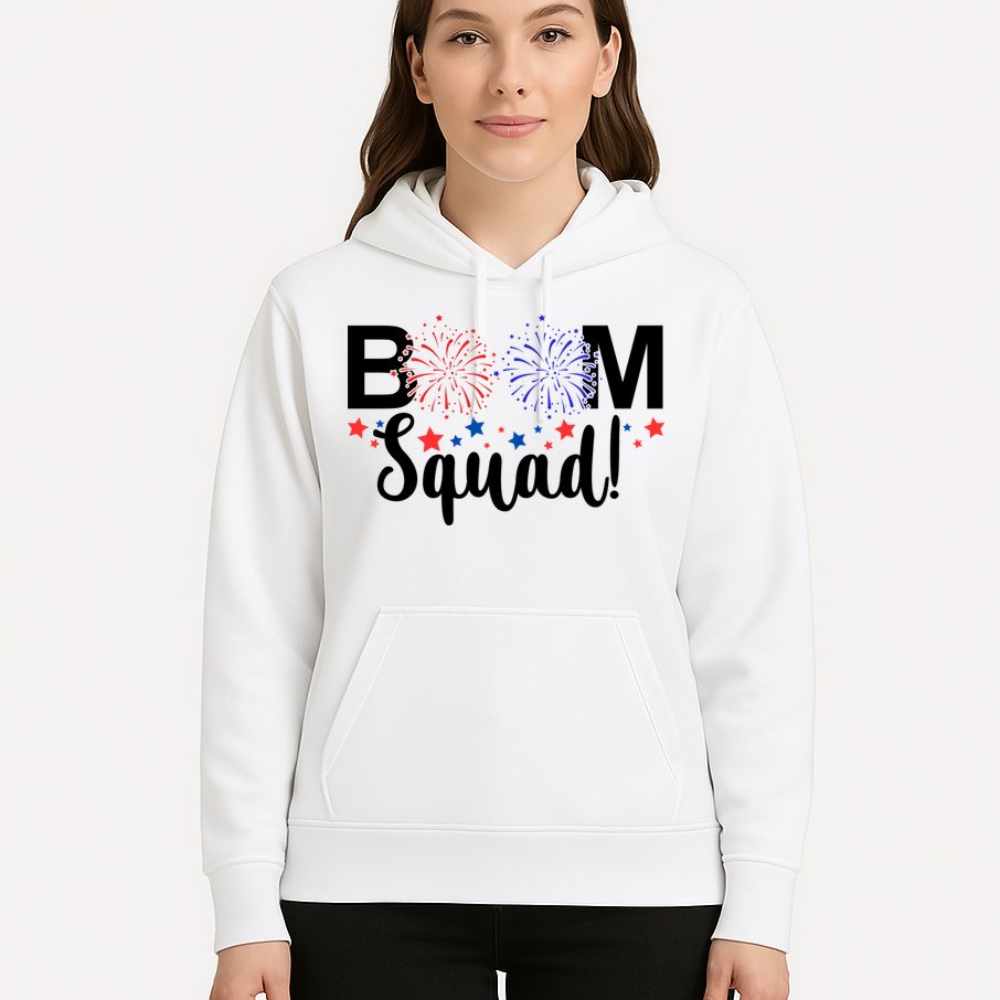 Boom Squad 4th Of July Hoodie