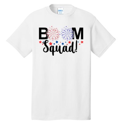 Boom Squad 4th Of July Tall T-Shirt