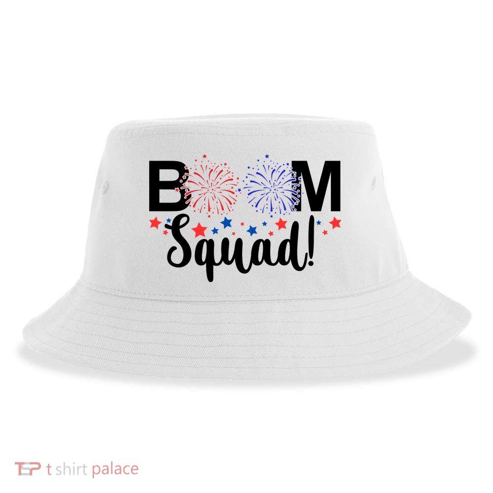 Boom Squad 4th Of July Sustainable Bucket Hat
