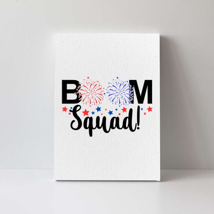 Boom Squad 4th Of July Canvas