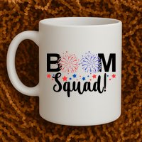 Boom Squad 4th Of July Mug