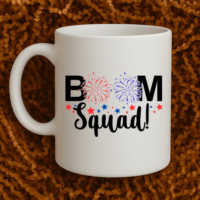 Boom Squad 4th Of July Mug