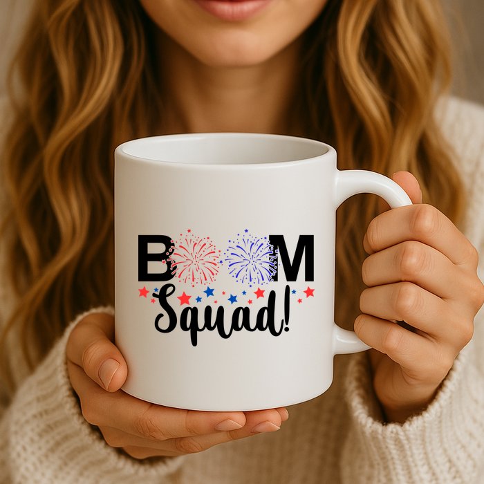 Boom Squad 4th Of July Mug
