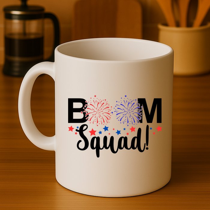 Boom Squad 4th Of July Mug