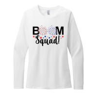 Boom Squad 4th Of July Womens CVC Long Sleeve Shirt