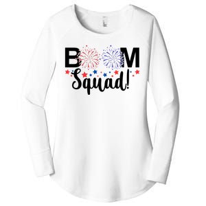 Boom Squad 4th Of July Women's Perfect Tri Tunic Long Sleeve Shirt