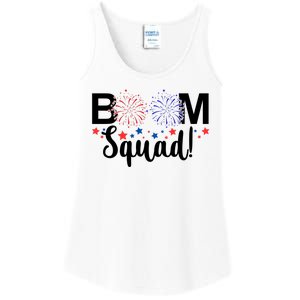 Boom Squad 4th Of July Ladies Essential Tank