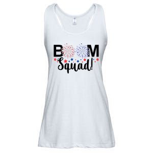 Boom Squad 4th Of July Ladies Essential Flowy Tank