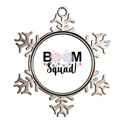 Boom Squad 4th Of July Metallic Star Ornament