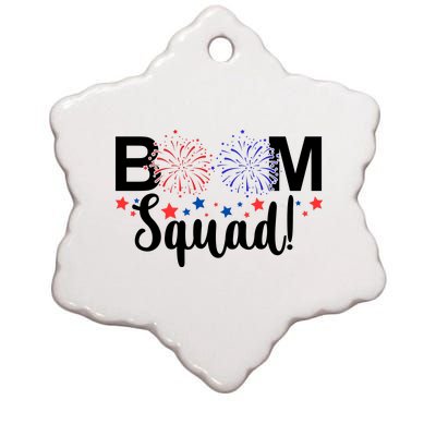 Boom Squad 4th Of July Ceramic Star Ornament