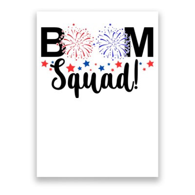 Boom Squad 4th Of July Poster