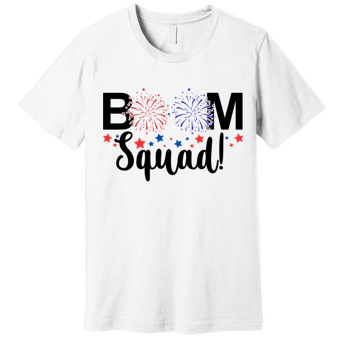 Boom Squad 4th Of July Premium T-Shirt