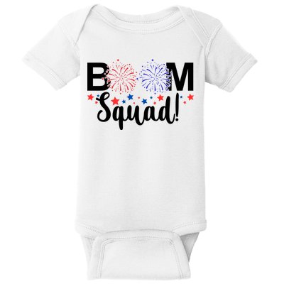 Boom Squad 4th Of July Baby Bodysuit