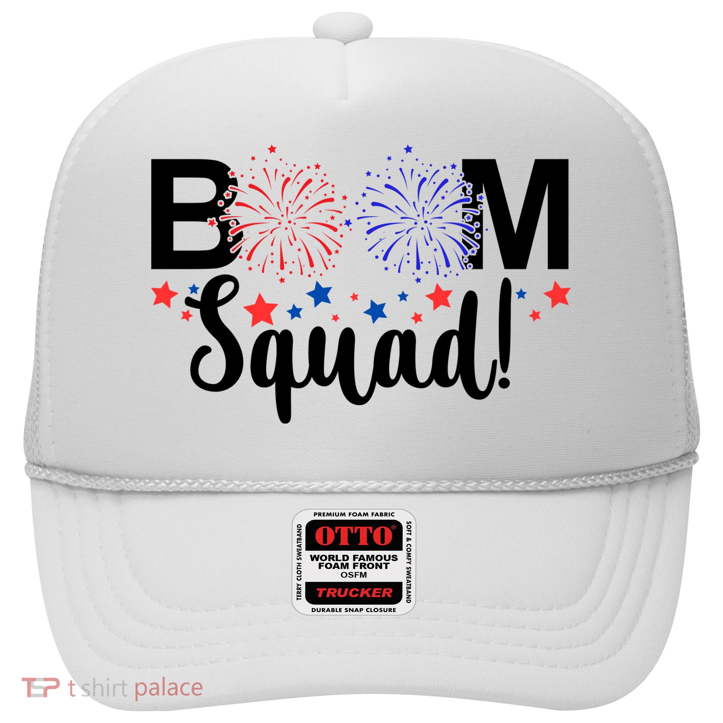 Boom Squad 4th Of July Trucker Hat