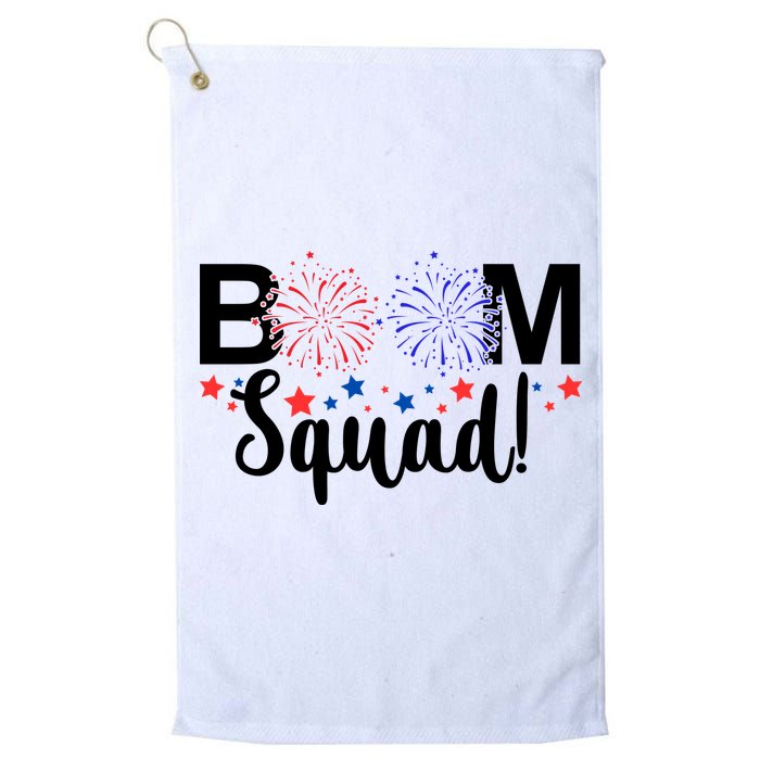 Boom Squad 4th Of July Golf Towel