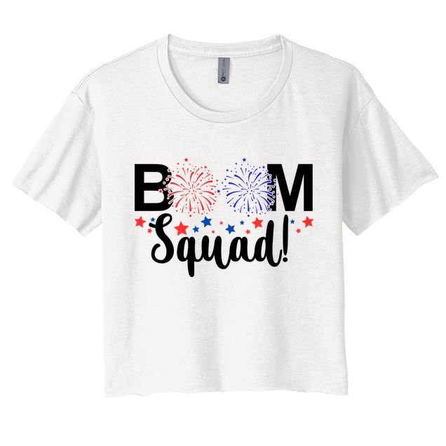 Boom Squad 4th Of July Crop Top