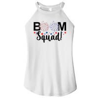 Boom Squad 4th Of July Women's Perfect Tri Rocker Tank