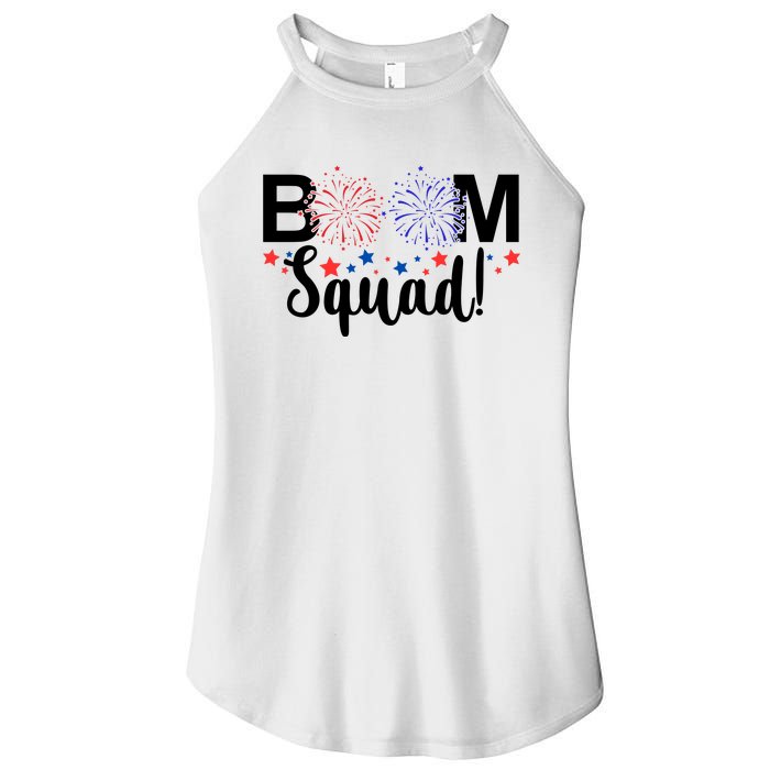 Boom Squad 4th Of July Women's Perfect Tri Rocker Tank