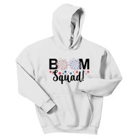 Boom Squad 4th Of July Kids Hoodie