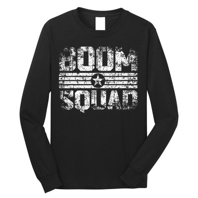 Boom Squad 4th Of July Firework Long Sleeve Shirt