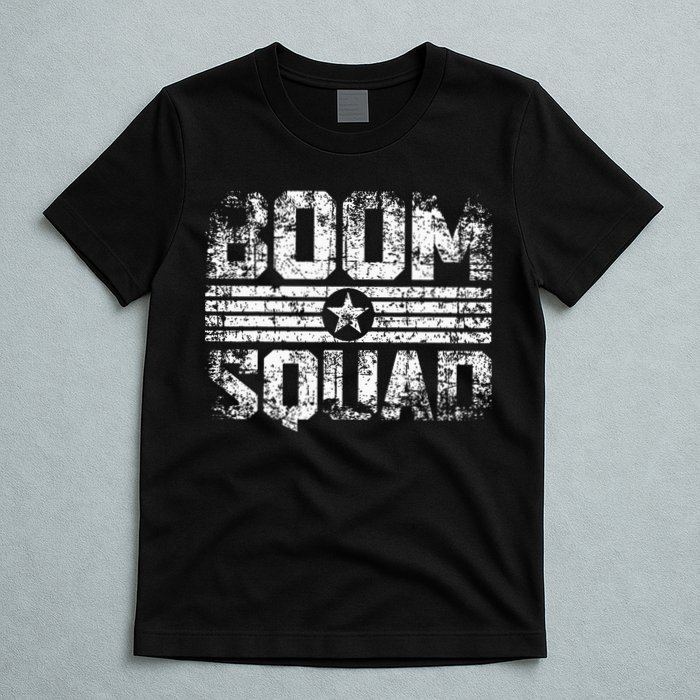Boom Squad 4th Of July Firework T-Shirt
