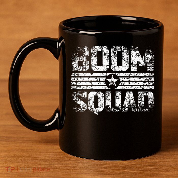Boom Squad 4th Of July Firework 11oz C Handle Ceramic Mug