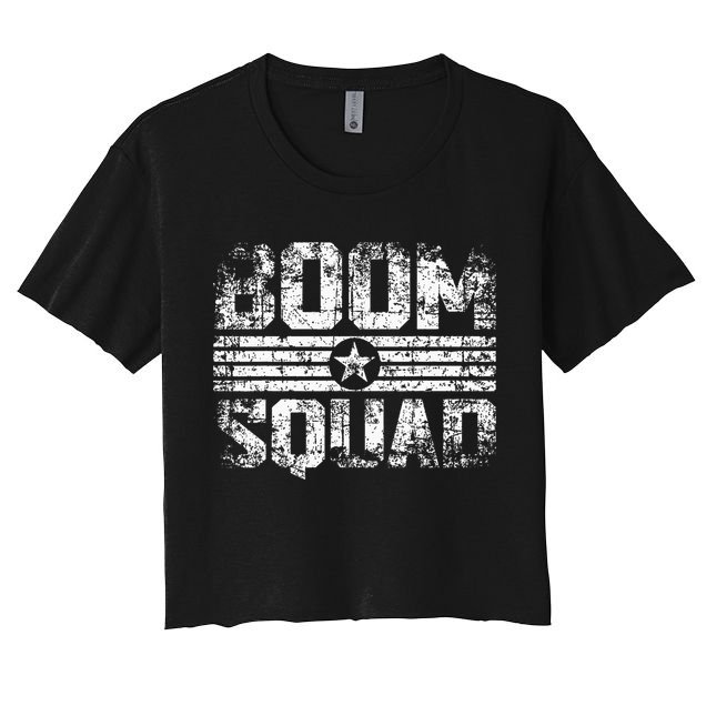 Boom Squad 4th Of July Firework Crop Top