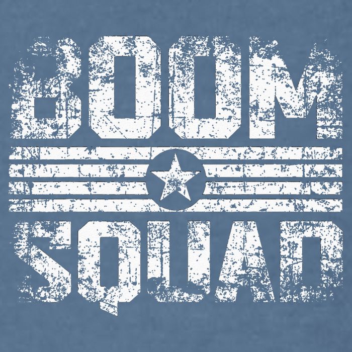 Boom Squad 4th Of July Firework Garment-Dyed Sweatshirt