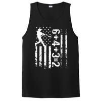 Baseball Saying 6+4+3=2 Double Play Baseball Player PosiCharge Competitor Tank