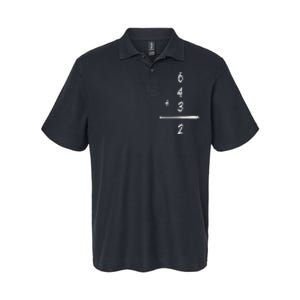 Baseball Saying 6+4+3=2 Double Play Baseball Softstyle Adult Sport Polo