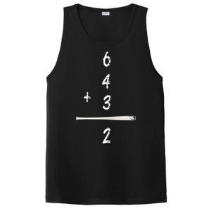 Baseball Saying 6+4+3=2 Double Play Baseball PosiCharge Competitor Tank