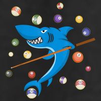 Billiard Shark 8 Ball Player Pool Table Cue Stick Snooker Cool Comfort Performance Bucket Hat