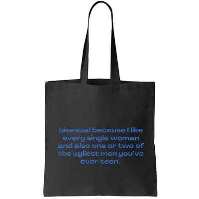 Bisexual Slogan 90s Style Lgbt Bag