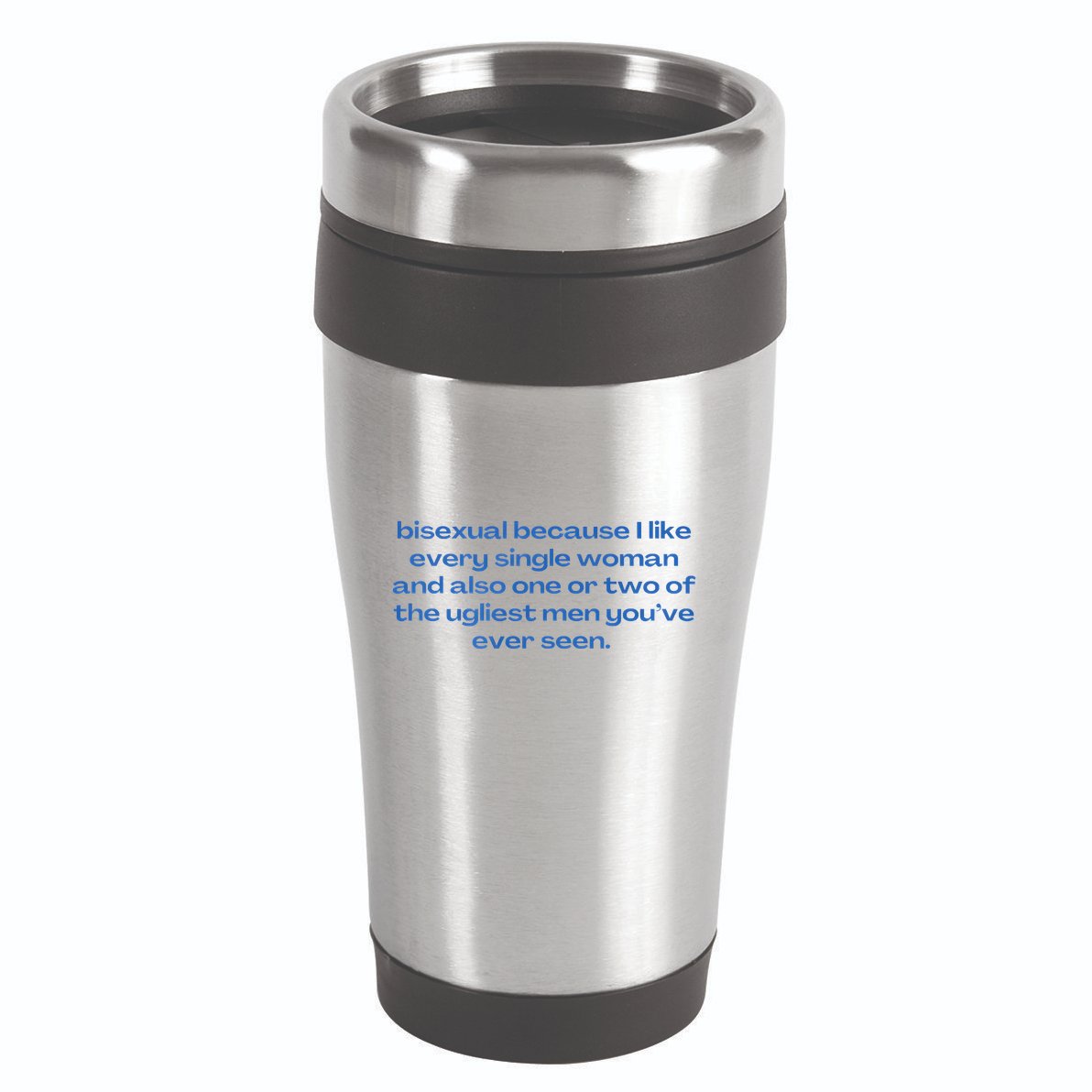 Bisexual Slogan 90s Style Lgbt 16oz Travel Tumbler