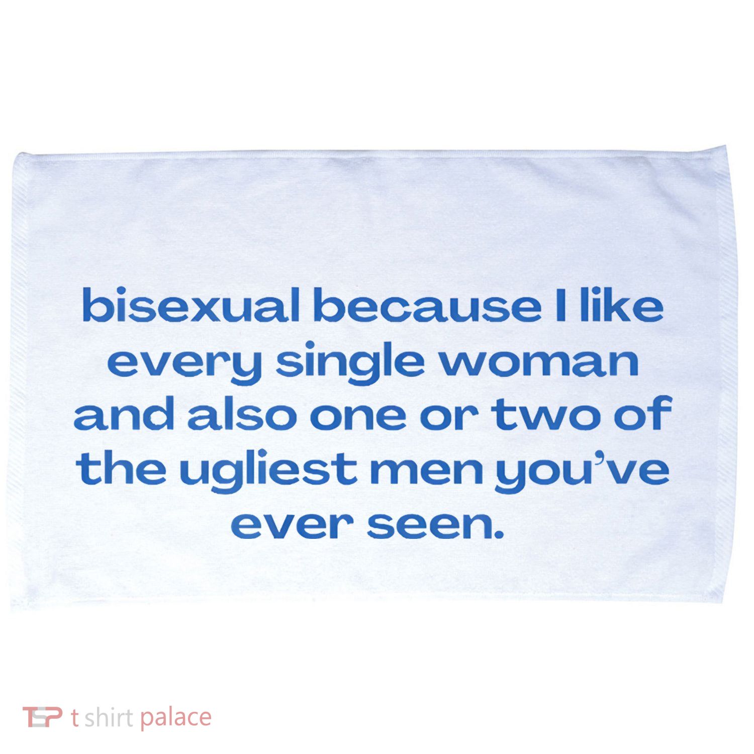 Bisexual Slogan 90s Style Lgbt Microfiber Hand Towel