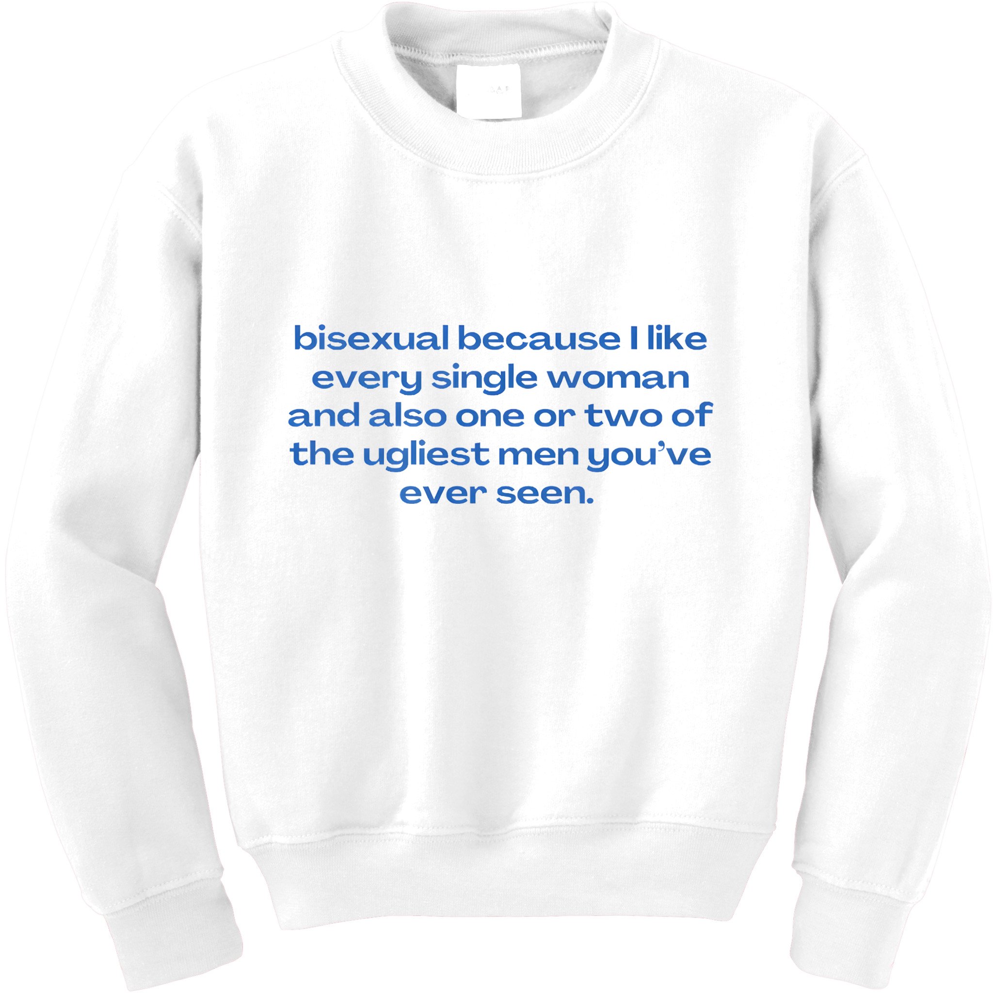 Bisexual Slogan 90s Style Lgbt Kids Sweatshirt