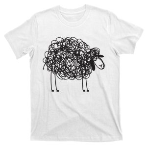 Black Sheepp Apparel Doodled With Texta T-Shirt